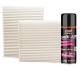 Filtro de cabine do ar condicionado e spray limpa ar citroen c3 2012 2013 2014 2015 2016 motor 1.5 Filtro de cabine do ar condicionado e spray limpa ar citroen c3 2012 2013 2014 2015 2016 motor 1.5