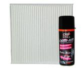 Filtro de cabine do ar condicionado limpa ar 200ml fiat 500 motor 1.4 flex e gasolina 2013 2014 2015 2016