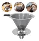 Filtro De Café Inox Ecológico 102 Peneira Aço Inox Durável Unitermi