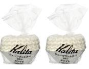 Filtro de café Kalita Wave Series Wave Filter 155 100 folhas