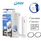 Filtro De Caixa Dágua Poe 9.3/4 Serve Para Cavalete + Chave