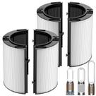 Filtro de carbono ativado H13 Hepa + de vidro combinado de 360 de substituição para purificador de ar Dyson TP07 TP10 TP06 HP06 TP04 HP04 PH02 PH01 PH03 PH04 HP09 TP09 HP07 HP10