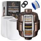 Filtro de chuveiro AquaHomeGroup 20 Stage com água dura de vitamina C E
