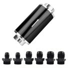 Filtro de combustível EVIL ENERGY Inline 100 Micron com 6AN 8AN 10AN