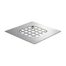 Filtro de drenagem Danco 11034 com tampa de encaixe quadrada cromada