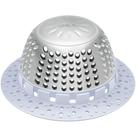Filtro de drenagem LEKEYE Stainless Steel Dome Hair Catcher azul claro Filtro de drenagem LEKEYE Stainless Steel Dome Hair Catcher azul claro