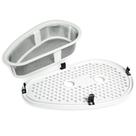 Filtro de fiapos e tampa para secadora de roupas para Whirlpool Kenmore