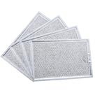 Filtro de graxa de micro-ondas BOTNA de substituição para GE, LG, Kenmore, Frigidaire (19,4 x 14,3 cm), pacote com 4