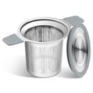 Filtro de infusor de chá Ohtomber em aço inoxidável com alça dupla