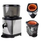 Filtro De Inox Bebedouro Barro Água Base 6L Bóia Purificação