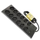 Filtro de linha 12 tomadas CB PP 3x1,50x1,20 PRETO