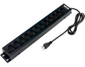 Filtro de Linha - 12 Tomadas - Rack 19" - Bivolt - Forceline