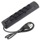 Filtro de linha 5 tomadas 1,1 m 10A preto - Impacto Eletronics
