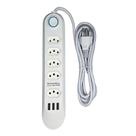 Filtro de Linha 5 Tomadas e 3 Portas USB Bivolt Knup ST-871