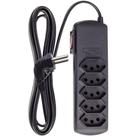 Filtro de Linha 5 Tomadas SLIM PLUG 90 BIV. P
