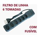 Filtro de linha 6 tomadas egp