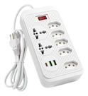 Filtro De Linha 7 Tomadas 2 Usb E Tipo-c Bivolt 5 M Ka-7022 Filtro De Linha 7 Tomadas 2 Usb E Tipo-c Bivolt 5 M Ka-7022