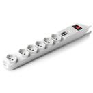 Filtro de linha com 6 tomadas e 2 usb 3 pinos 1,5M Extemsao