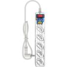 Filtro de Linha com Proteção DPS 3P Energia 5 Clamper Transparente