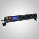 Filtro De Linha Pdu 10a Ts Shara 8 Tomadas Bivolt Display Cabo 1,5m