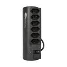 Filtro de Linha Penta Watt 6 Tomadas 1 Metro Preto