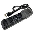 Filtro de Linha Power Line PLPS4T 20A com Cabo Bivolt 4400VA 3 x 2,5 mm - 21947 - MULTICRAFT