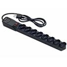 Filtro de Linha +Protetor 8 Tomadas 10A 2200W 115/220V 1,5M