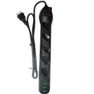 Filtro de Linha Qualitronix 5 Tomadas + 3USB 3 x 0,75mm Cabo 1m 10A Preto