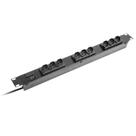 Filtro de Linha Rack com 9 Tomadas Bivolt Preto - Rcg