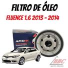 Filtro De Óleo Fluence 1.6 2013 - 2014