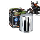 Filtro de Óleo Hiflo HF170C Cromado - Harley Davidson Sportster XL 883 XL 1200 Iron, Custom, Low, Forty Eight, XR 1200