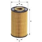Filtro de óleo Hyundai I30 2009 a 2013 HENGST E104H D43