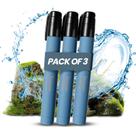 Filtro de palha de água Survival Joypur com membrana UF, pacote com 3