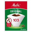 Filtro De Papel 103 Melitta Kit 3 Caixa Com 30 Unidades