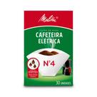 Filtro de Papel Melitta para Cafeteira Elétrica Nº4 30 unid