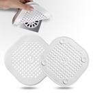 Filtro de ralo para cabelo Couidl em silicone 14 x 14 cm, kit com 2