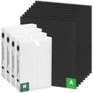 Filtro de reposição APPLIANCEMATES HPA200 R, pacote com 4 e pré-filtros de carbono, pacote com 8