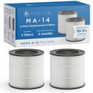 Filtro de reposição Medify Air MA-14 para alérgenos, pacote com 2 Filtro de reposição Medify Air MA-14 para alérgenos, pacote com 2