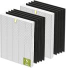 Filtro de reposição para purificador de ar Winix C545, pacote com 2