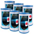 Filtro de Repuesto POOLPURE Tipo A o C para Piscinas Intex x6