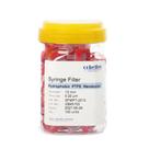 Filtro de seringa COBETTER 13 mm PTFE 0,22 μm, tamanho de poro, pacote com 100 Filtro de seringa COBETTER 13 mm PTFE 0,22 μm, tamanho de poro, pacote com 100