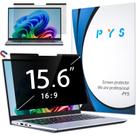 Filtro de tela de privacidade PYS Magnetic 15,6" 16:9 para laptop