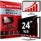 Filtro de tela de privacidade SightPro para monitor 16:9 de 24 polegadas