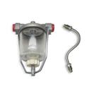 Filtro Diesel Sedimentador + Tubo P/ Tratores Massey Ferguson 65x / 265-Antigo-JOGO
