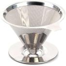 Filtro Inox Coador de Café 103 Grande Lavável Reutilizável Camada Dupla Cozinha Premium