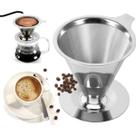 Filtro inox para café reutilizável prático e moderno Filtro inox para café reutilizável prático e moderno