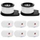 Filtro LANROON XHFIZ500 e XFFKIZ600 para aspirador Shark IZ662H