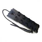 Filtro Linha Fiolux Metal 10 Tomada Espelho Placa Bivolt