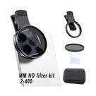 Filtro ND Variável Ajustável De 52mm 67mm Para iPhone, DSLRs, Smartphones E Acessórios De Fotografia