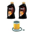 filtro Oleo e oleo 10w40 Yamalube Scooter Xmax 250